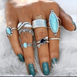 ●8pc Bohemian set●